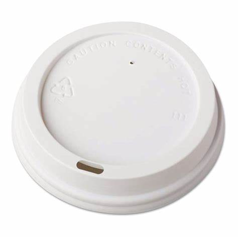 White Paper Cup Lid (90mm) for 8oz, 12oz, 16oz (PS) x 1000 – Thirst ...