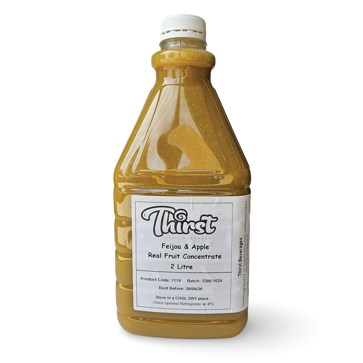 Firoj Tea Thirst - Feijoa & Apple Real Fruit Concentrate - 2L – Thirst Beverages
